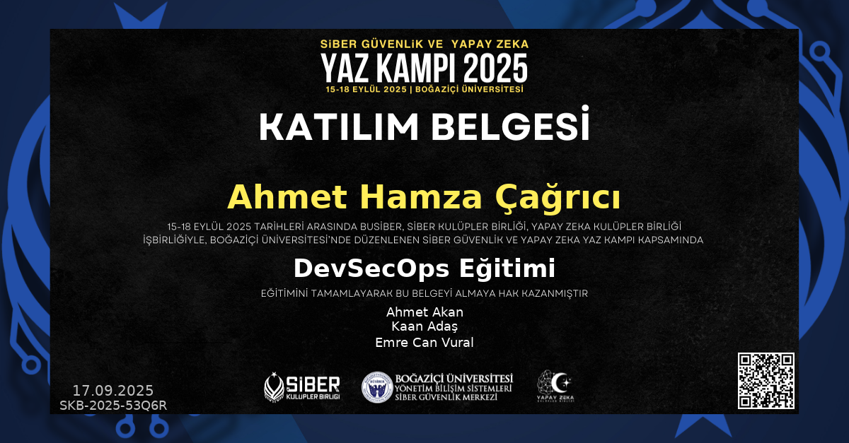 DevSecOps Eğitimi