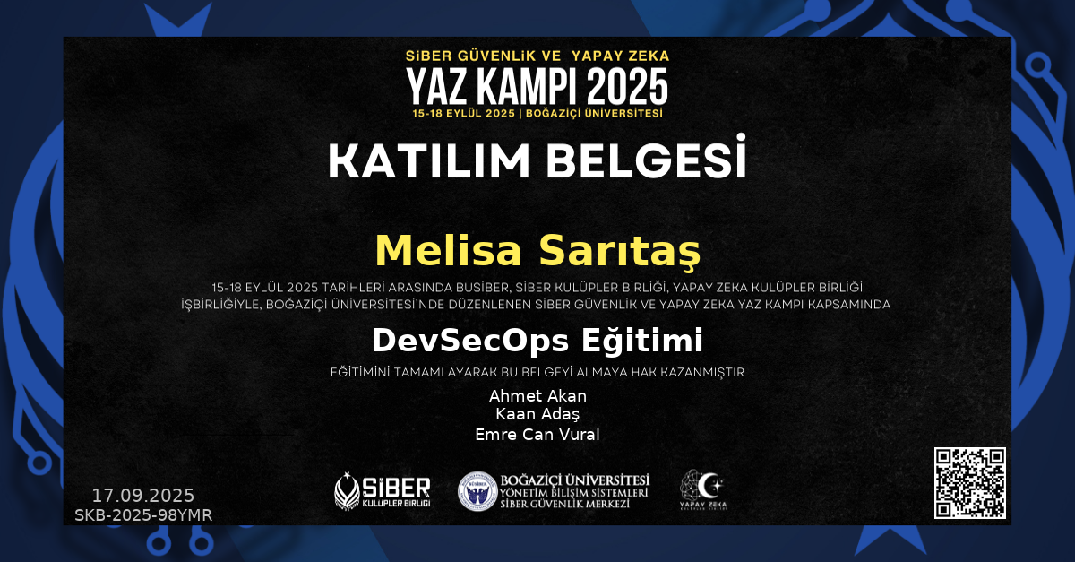 DevSecOps Eğitimi