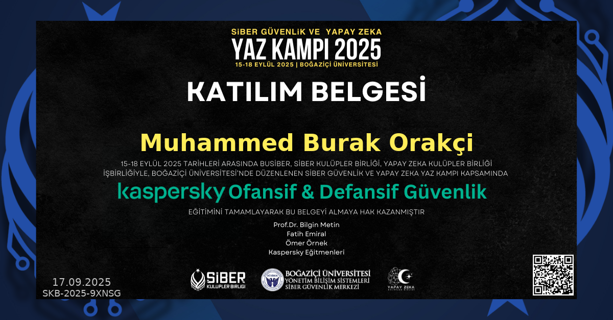 Ofansif & Defansif Siber Güvenlik