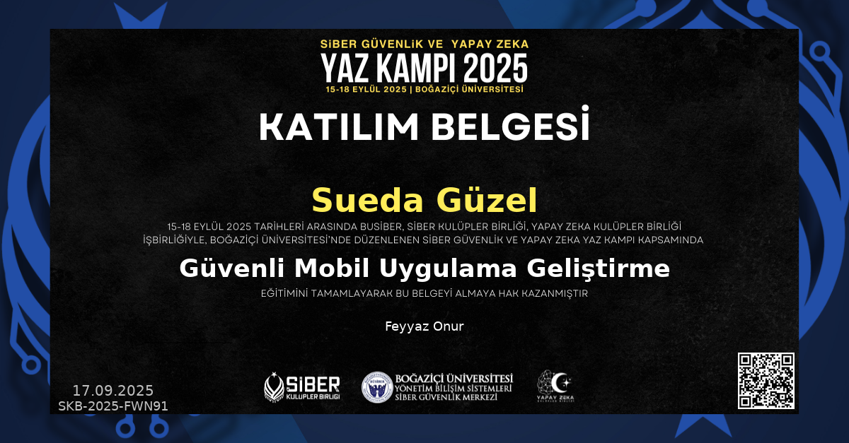 Güvenli Mobil Uygulama Geliştirme