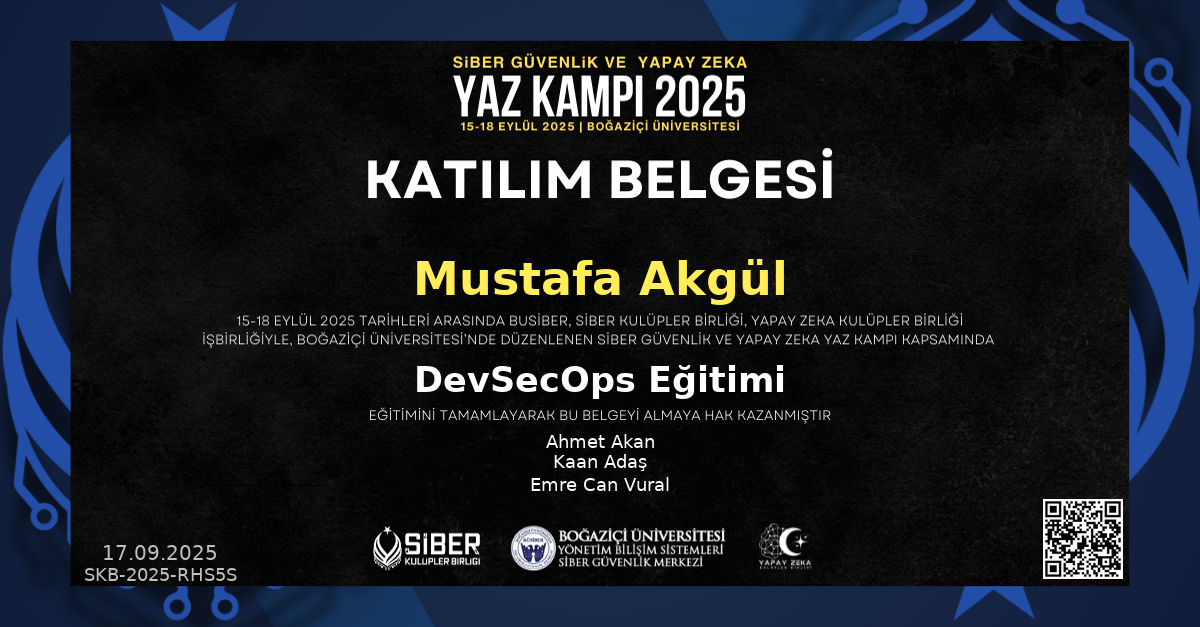 DevSecOps Eğitimi