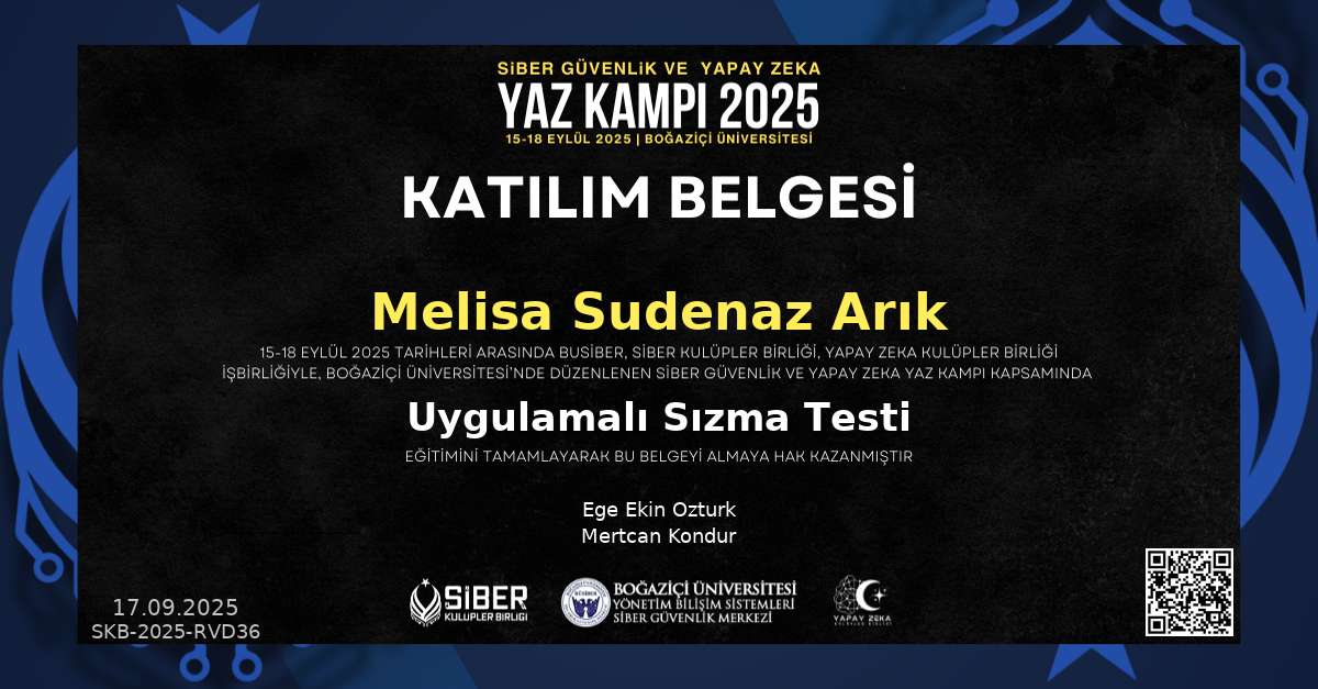 Uygulamalı Sızma Testi