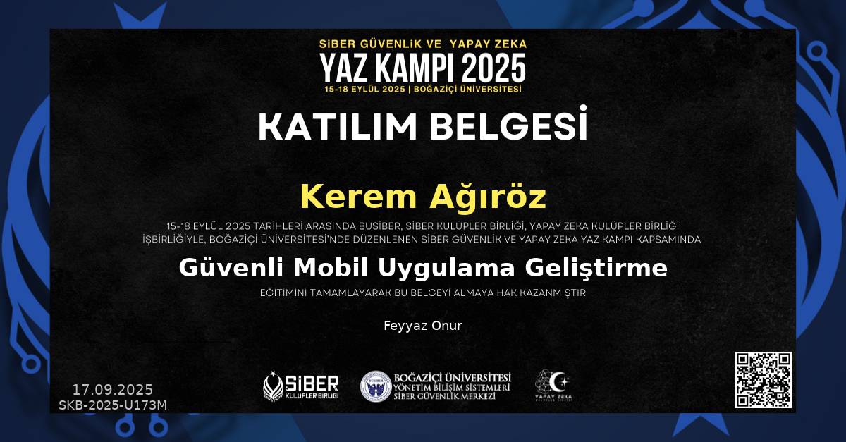 Güvenli Mobil Uygulama Geliştirme
