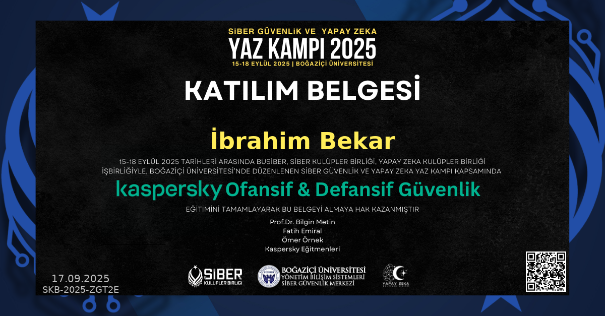 Ofansif & Defansif Siber Güvenlik