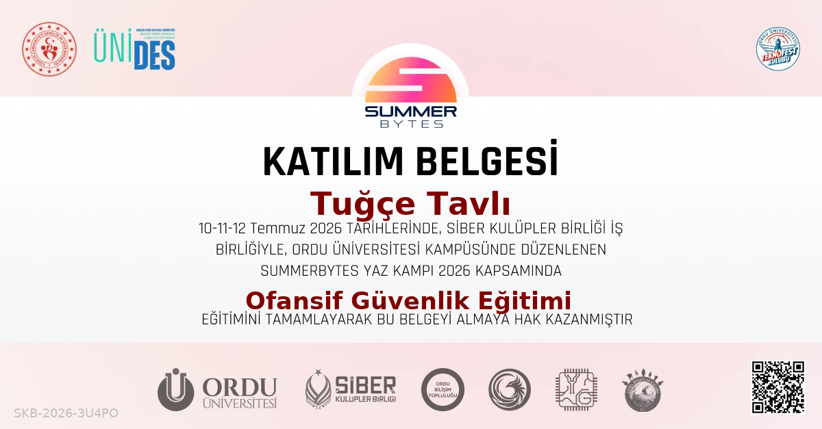 Ofansif Güvenlik Eğitimi