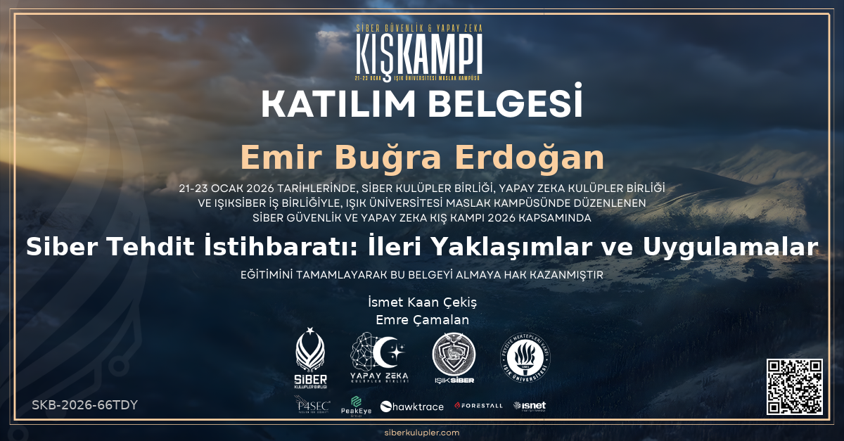 Siber Tehdit İstihbaratı: İleri Yaklaşımlar ve Uygulamalar