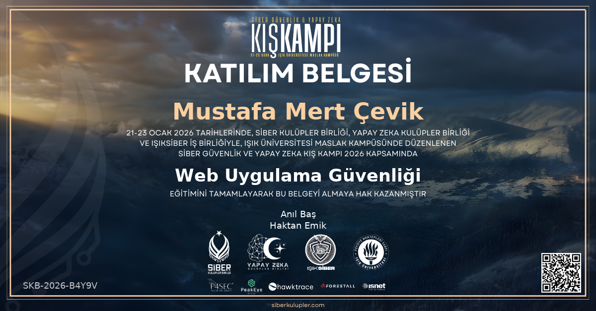 Web Uygulama Güvenliği