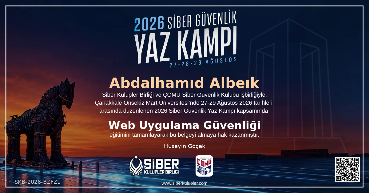Web Uygulama Güvenliği