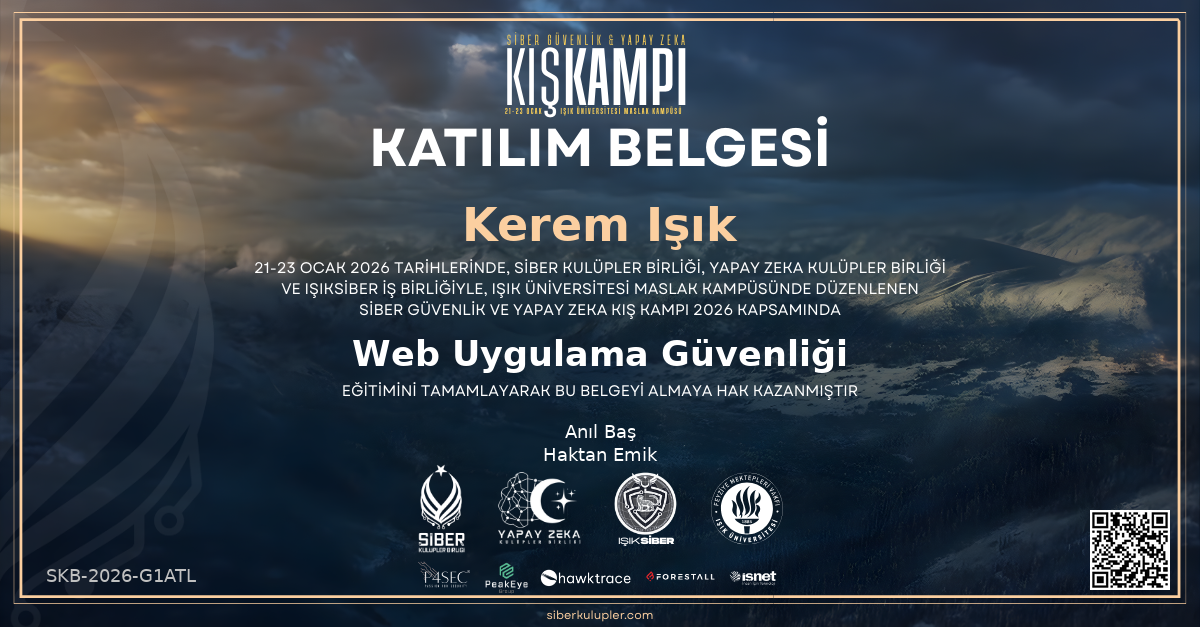 Web Uygulama Güvenliği