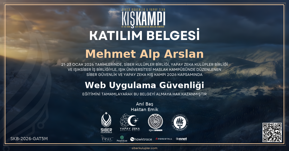 Web Uygulama Güvenliği