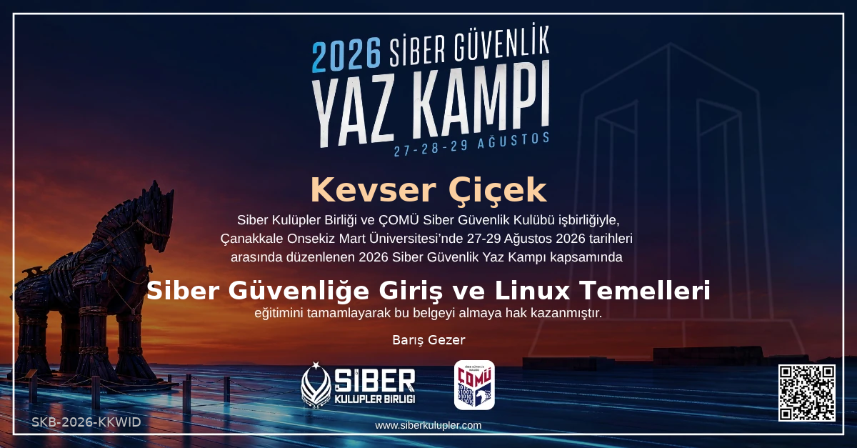 Siber Güvenliğe Giriş ve Linux Temelleri