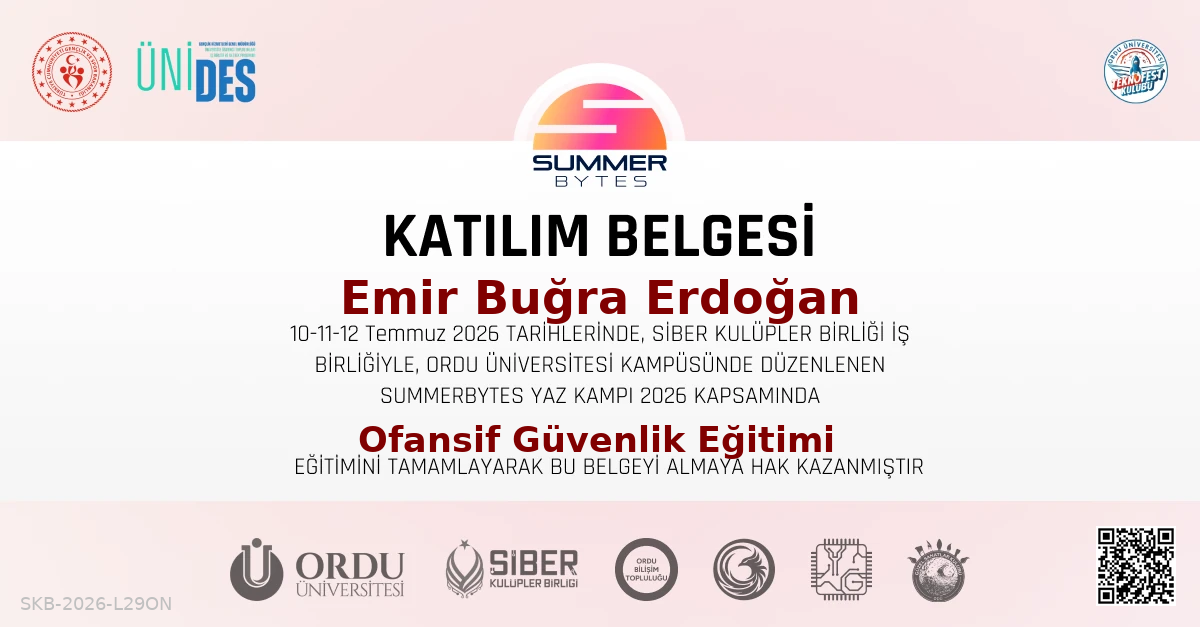 Ofansif Güvenlik Eğitimi