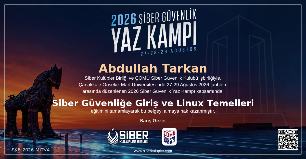 Siber Güvenliğe Giriş ve Linux Temelleri