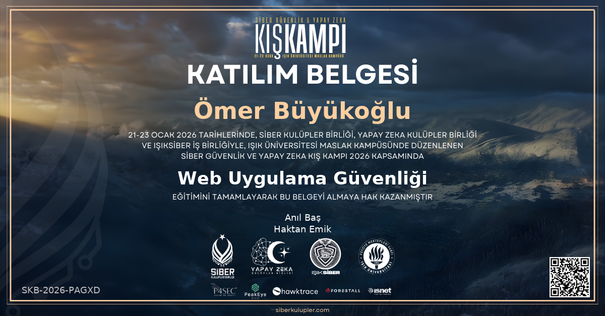 Web Uygulama Güvenliği