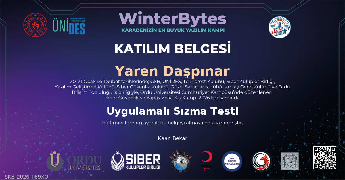 Uygulamalı Sızma Testi