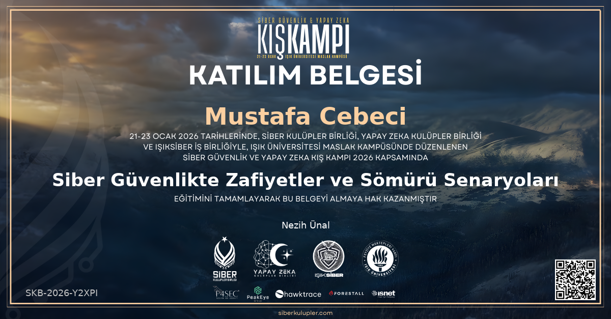 Siber Güvenlikte Zafiyetler ve Sömürü Senaryoları