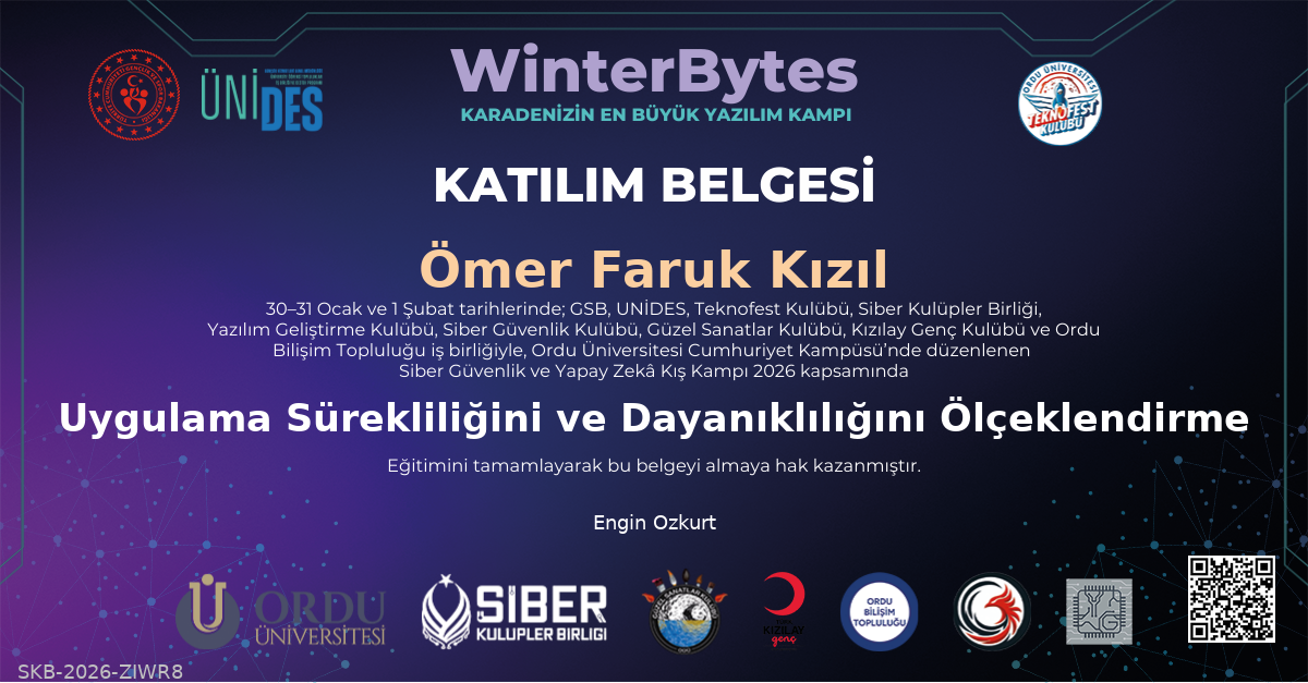 Uygulama Sürekliliğini ve Dayanıklılığını Ölçeklendirme