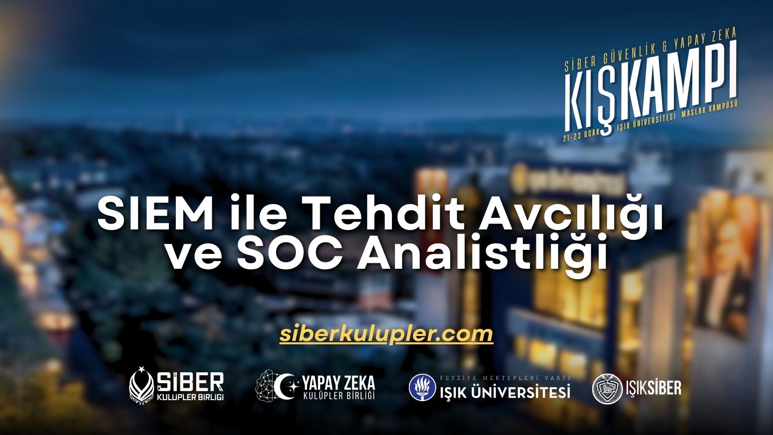 SIEM ile Tehdit Avcılığı ve SOC Analistliği