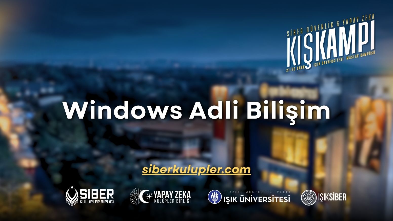 Windows Adli Bilişim